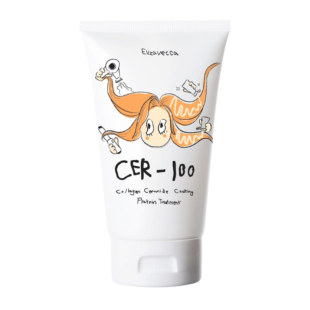 Elizavecca Milky Piggy CER-100 Collagen Ceramide Coating Protein Treatment – koreansk hårmaske for reparert, mykt og sterkt hår