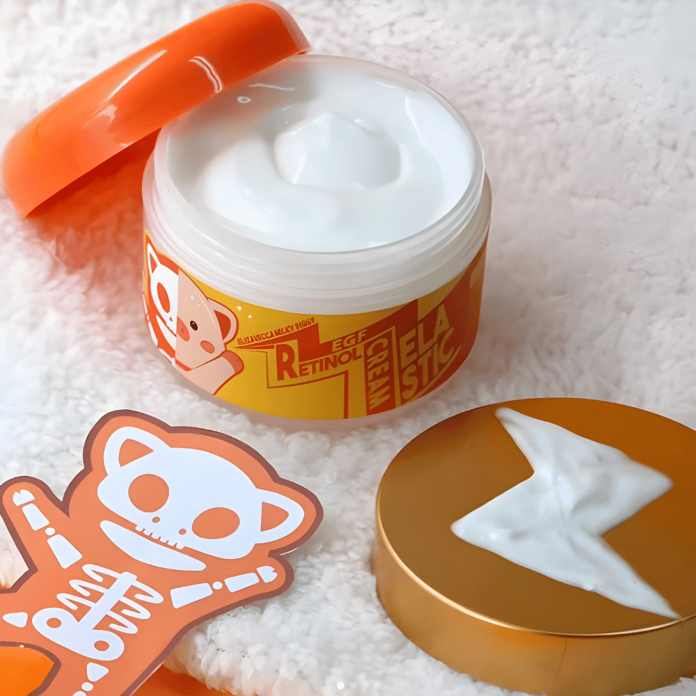 Elizavecca Milky Piggy EGF Elastic Retinol Cream – koreansk ansiktskrem med retinol og EGF som hjelper til med å forbedre hudens elastisitet, redusere fine linjer og gi en fuktet og glatt hud.