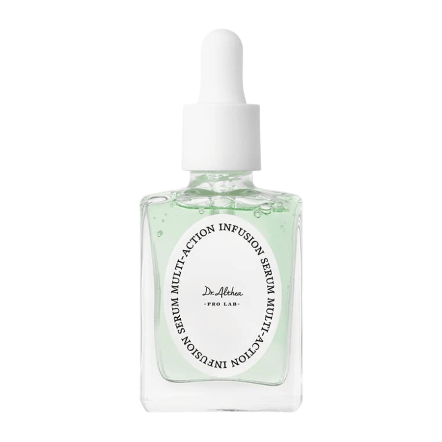 Dr. Althea Multi Action Infusion Serum – fuktighetsgivende serum med hyaluronsyre for glød, jevn hudtone og styrket hudbarriere.