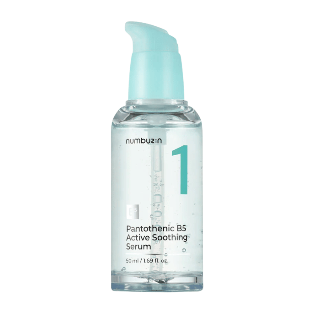 numbuzin No.1 Pantothenic B5 Active Soothing Serum 50 ml – koreansk B5-serum med panthenol og niacinamid for balansert og klar hud