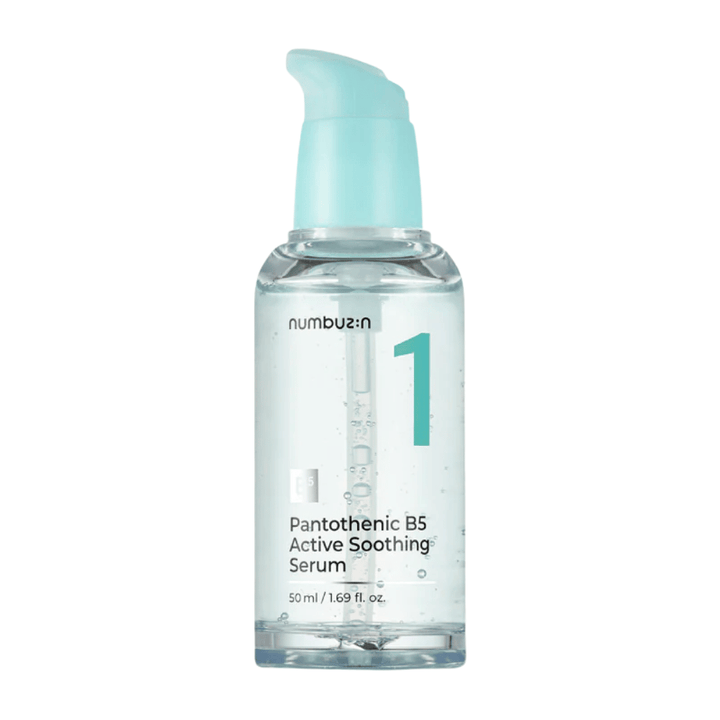 numbuzin No.1 Pantothenic B5 Active Soothing Serum 50 ml – koreansk B5-serum med panthenol og niacinamid for balansert og klar hud