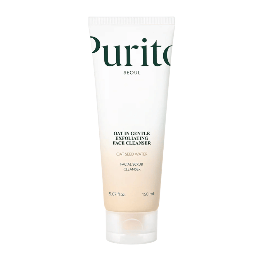 Purito SEOUL Oat In Gentle Exfoliating Face Cleanser – eksfolierende ansiktsskrubb med havre for myk og klar hud