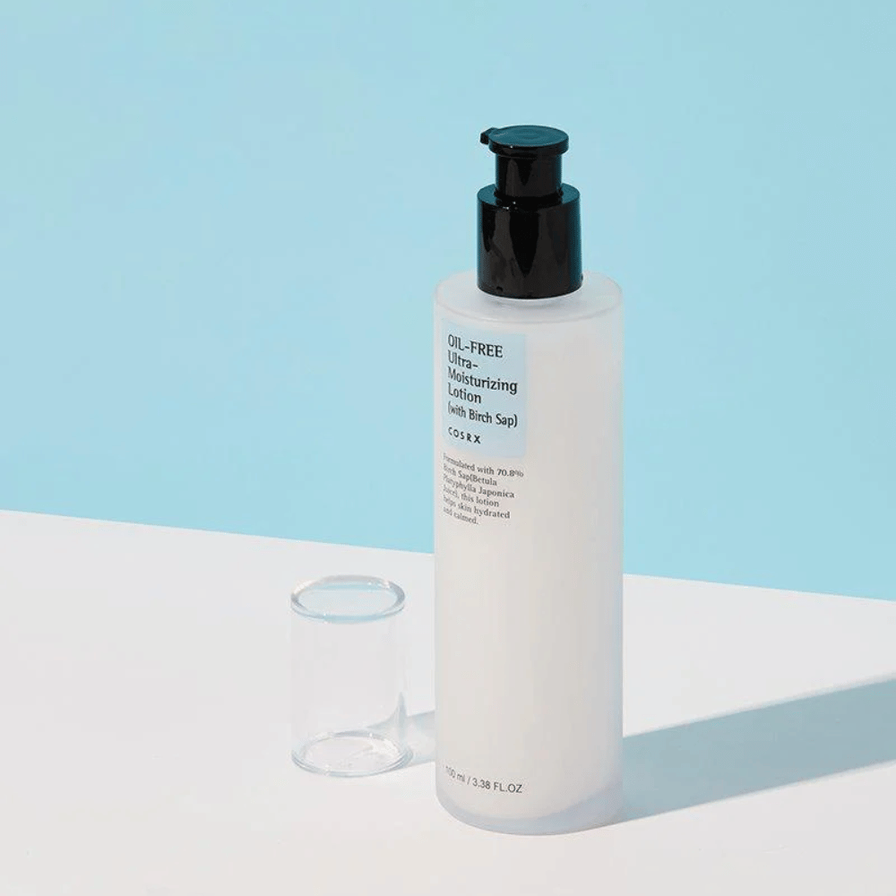 COSRX Oil-Free Ultra-Moisturizing Lotion 100 ml fuktighetsgivende lotion med bjørkesaft som beroliger og balanserer huden