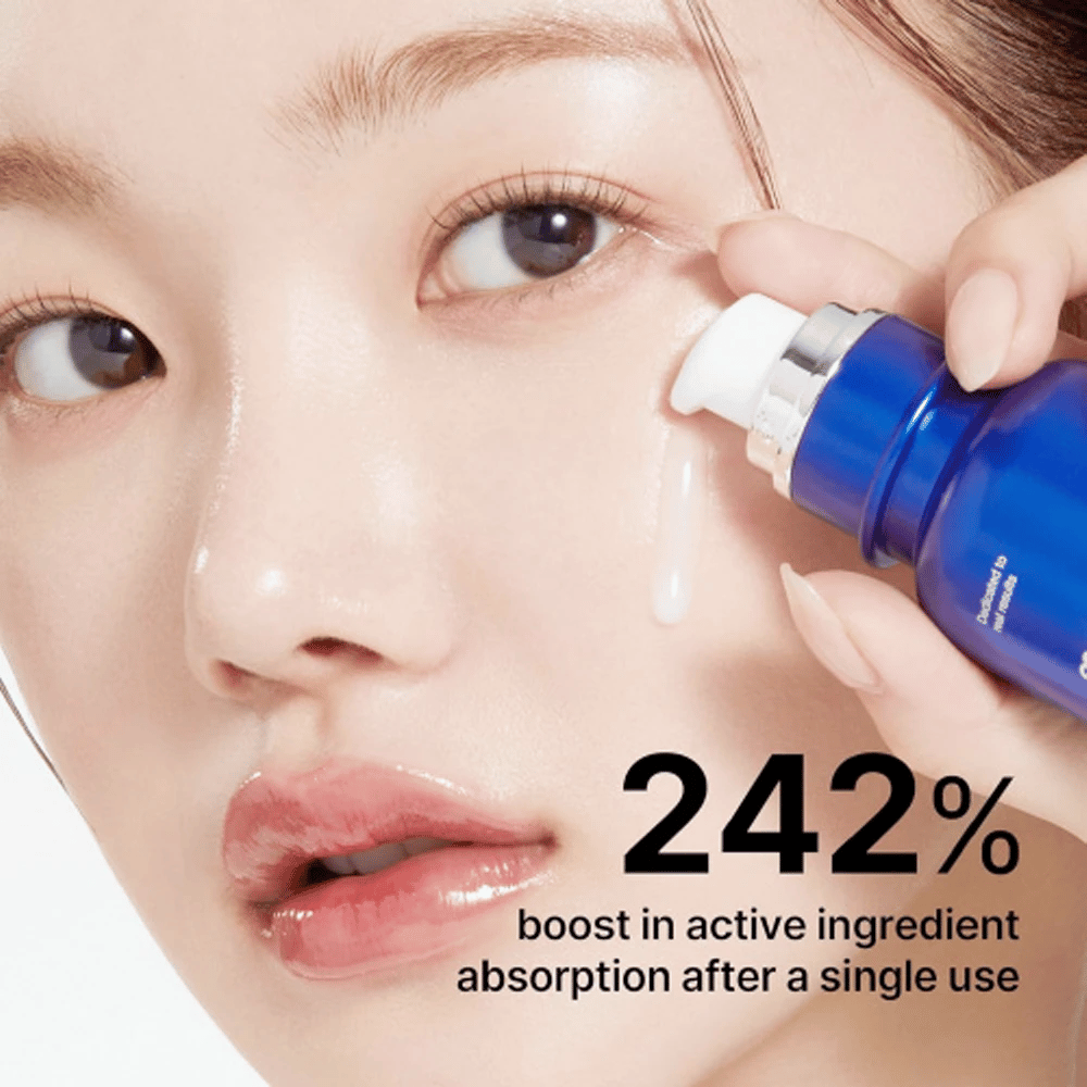 One Day Exosome Shot Pore Ampoule øker aktiv ingrediensabsorpsjon med 242 % etter en enkelt bruk. Denne avanserte ampullen forbedrer porereduksjon, gir dyp fuktighet og gir huden en fornyet glød. Perfekt for en intens og effektiv hudpleierutine.