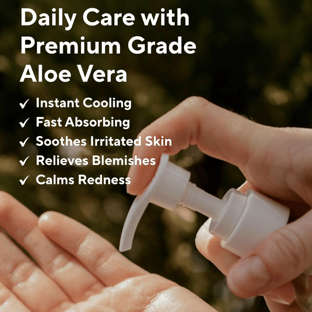 AROMATICA Organic Aloe Vera Gel – beroligende og fuktighetsgivende aloe vera-gel for daglig hudpleie