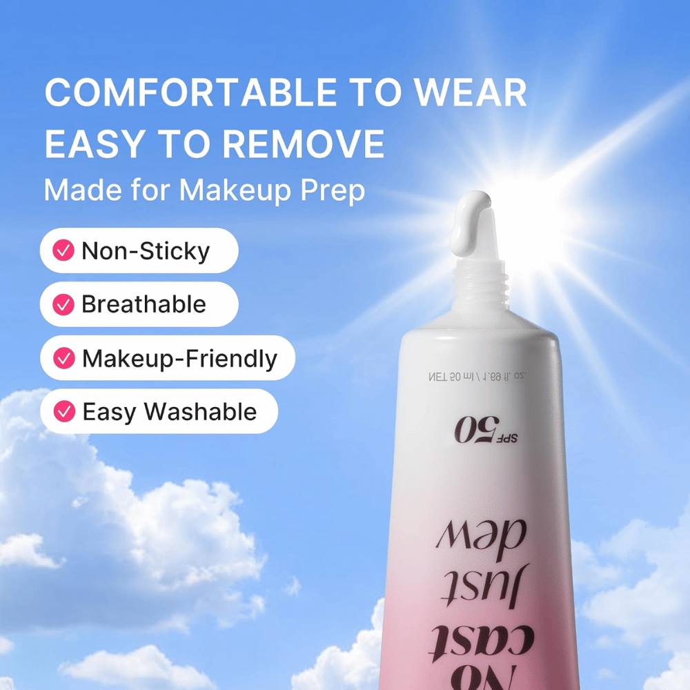 2. Medicube PDRN Hydrating UV Serum SPF 50+ – lett solbeskyttelsesserum med ikke-klebrig formula som fungerer under sminke