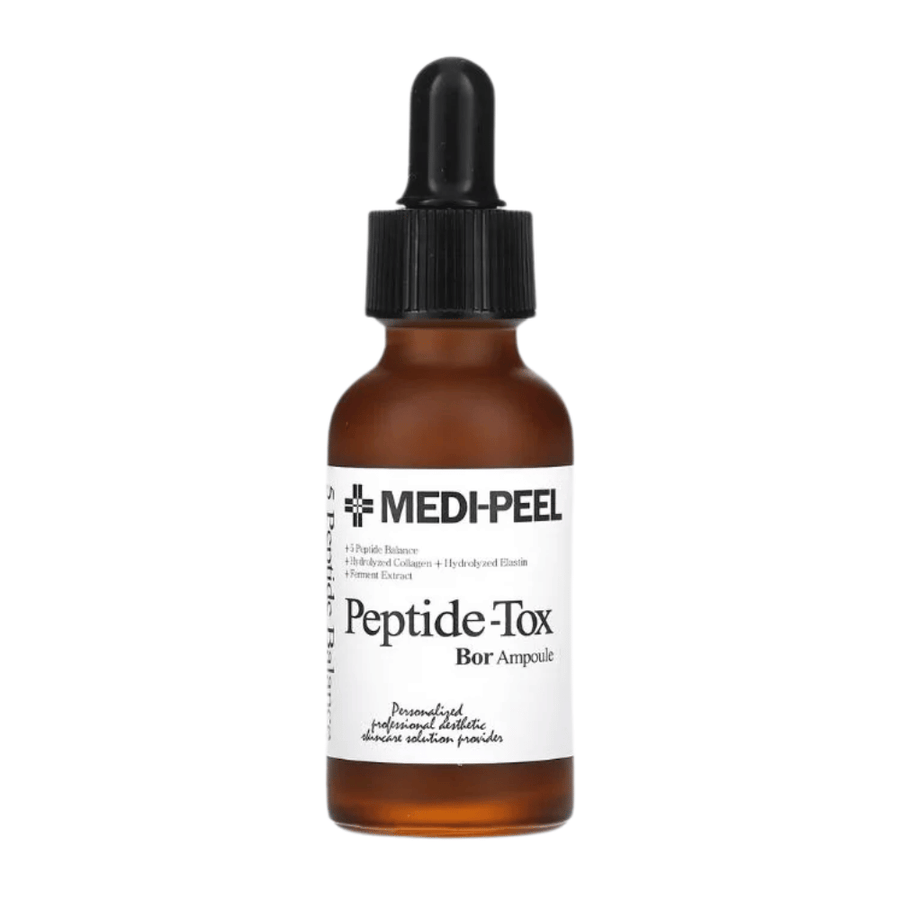 MEDI-PEEL Peptide-Tox Bor Ampoule produktbilde – koreansk peptidserum som hjelper til med å motvirke rynker, styrke huden og gi intensiv fuktighet.