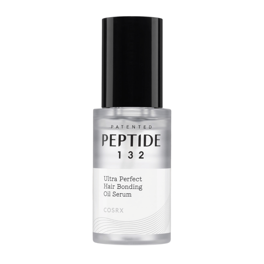 Produktbilde av COSRX Peptide 132 Ultra Perfect Hair Bonding Oil Serum – reparerende hårolje som styrker og gir glans.