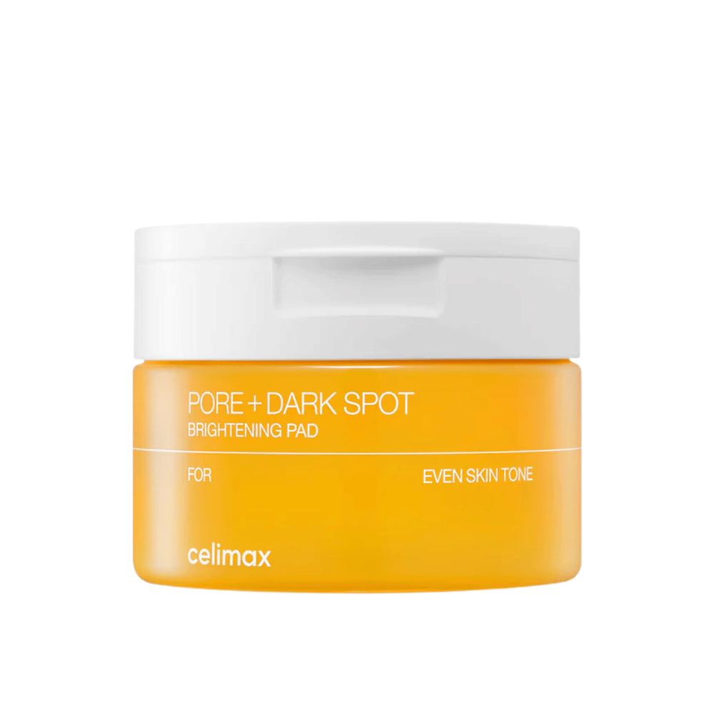 Celimax Pore + Dark Spot Brightening Pad – koreanske brightening pads for hud med ujevn tone, porer og pigmentering.