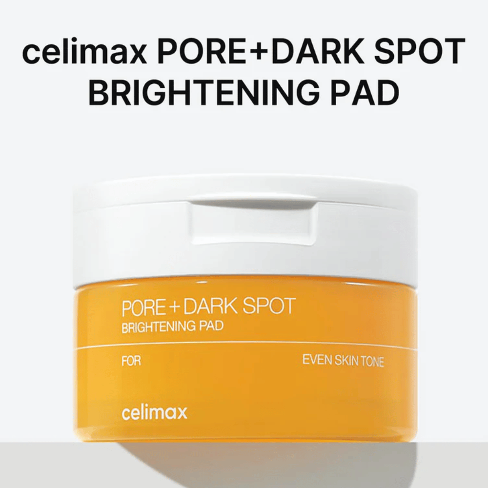 Celimax Pore + Dark Spot Brightening Pad – hudpleiepads som reduserer mørke flekker, renser porer og gir jevn hudtone.