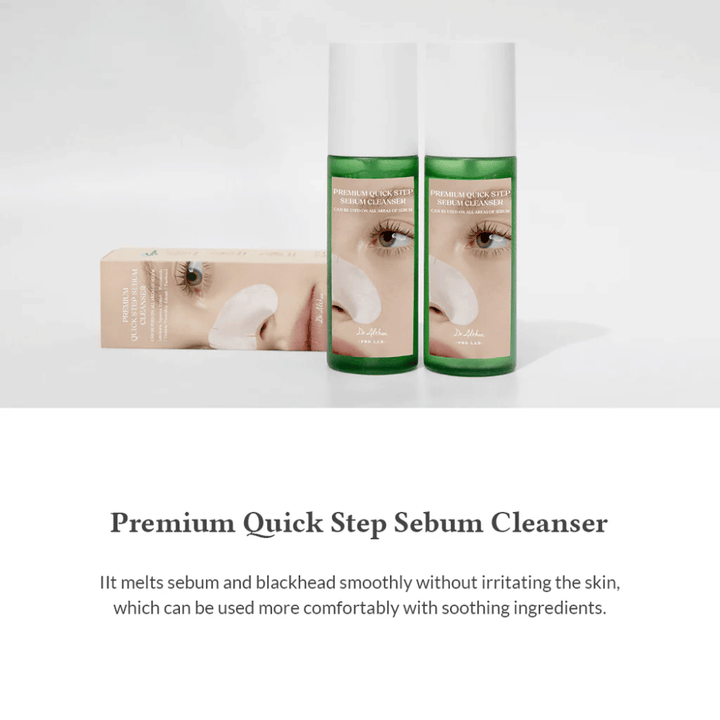 Dr. Althea Premium Quick Step Sebum Cleanser – effektiv sebum-rens som løser opp talg og urenheter samtidig som huden holdes fuktet og balansert.