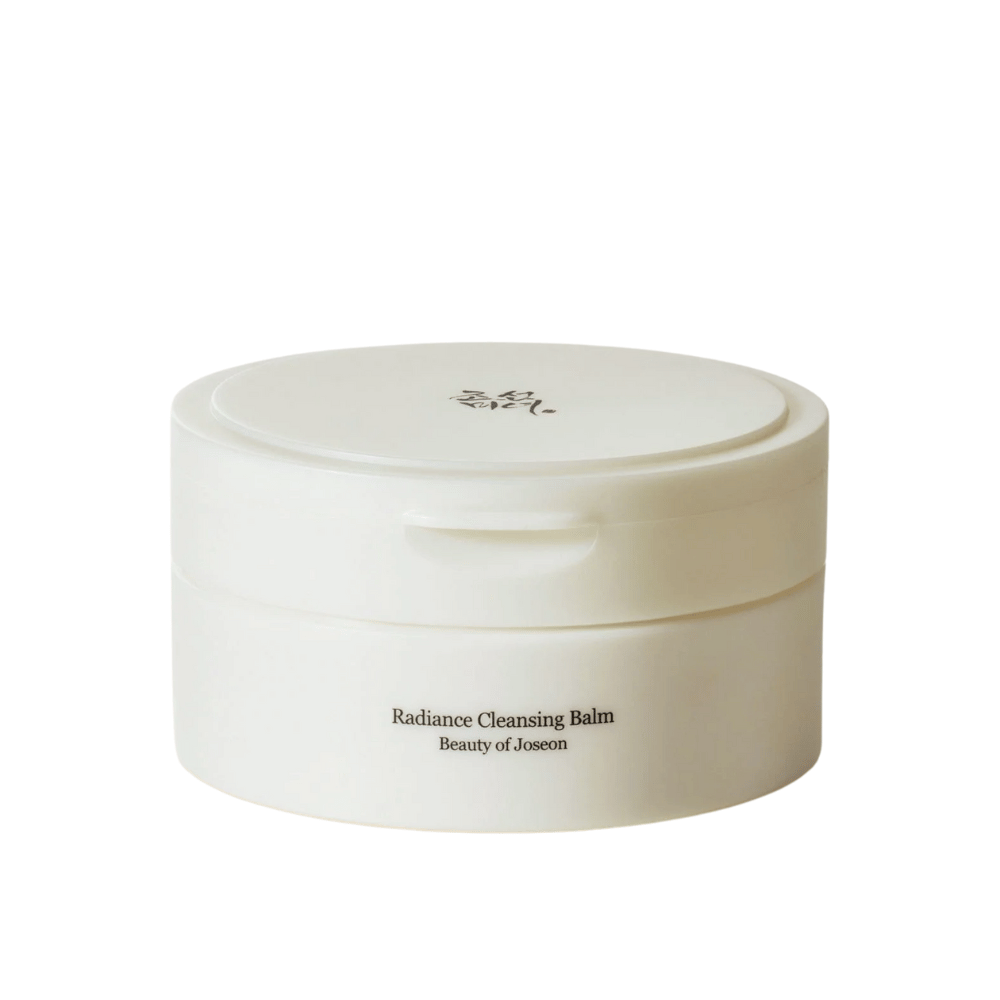 Produktbilde på Beauty of Joseon Radiance Cleansing Balm i hvit emballasje – oljebasert rens for ren og klar hud.
