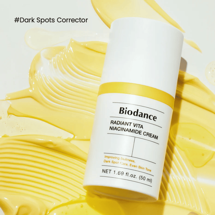 Biodance Radiant Vita Niacinamide Cream 50 ml – glødgivende ansiktskrem mot mørke flekker