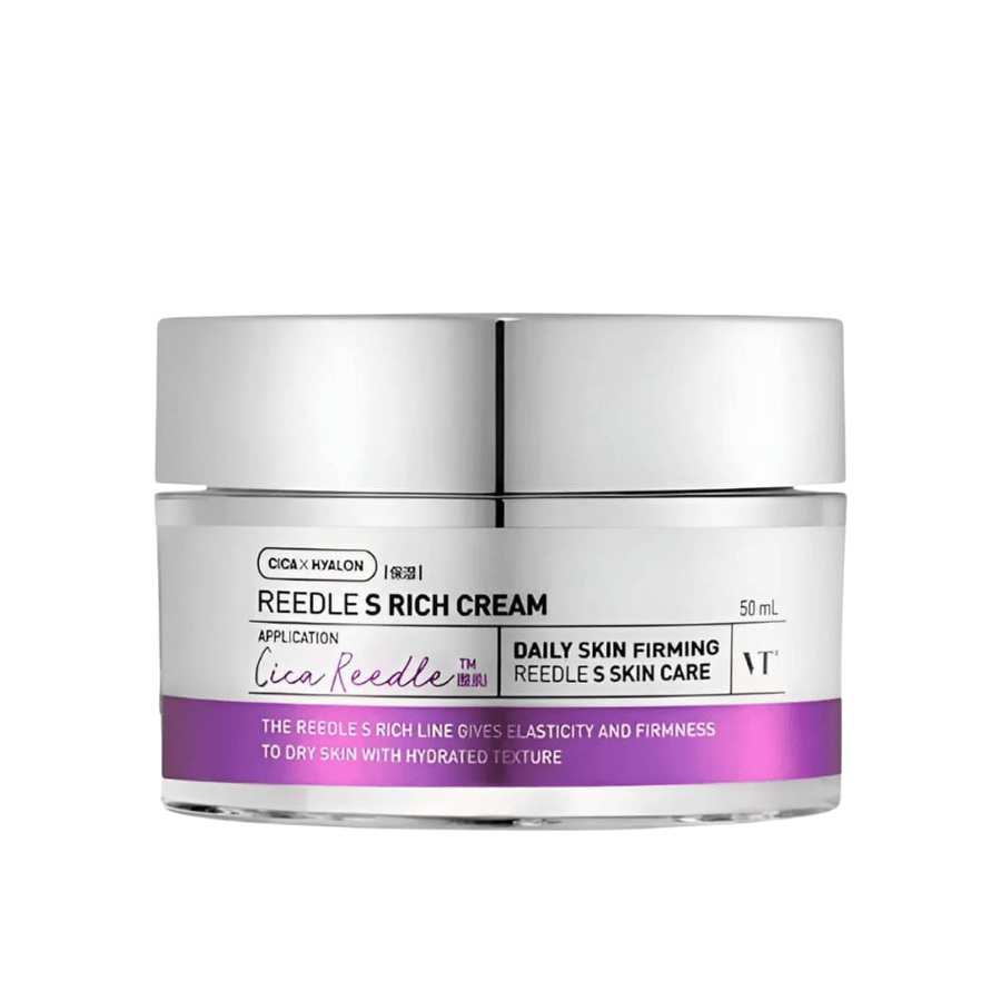 VT Cosmetics Reedle Shot Lifting Cream 50 ml med peptider og hyaluronsyre som styrker hudbarrieren og gir fastere, glattere hud.