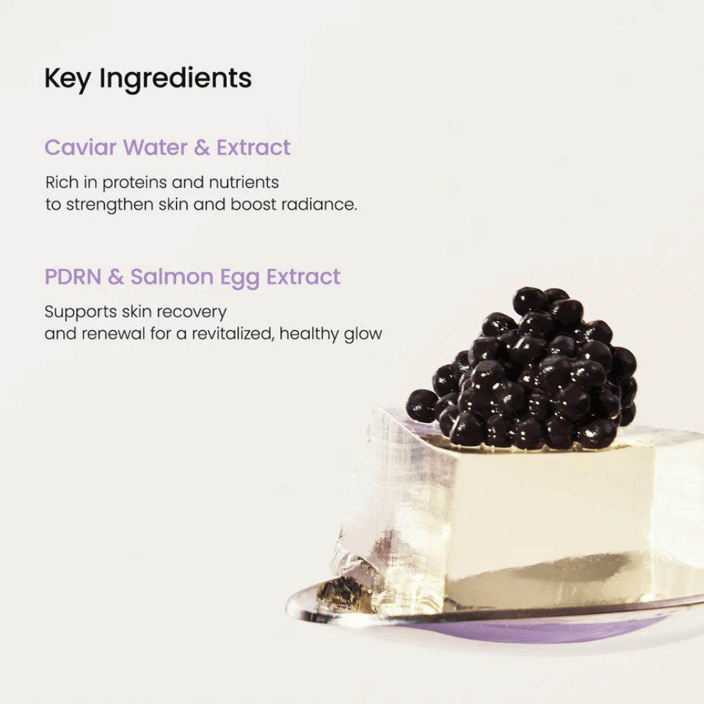 Ny gelbasert Sheet mask fra Biodance – Rejuvenating Caviar PDRN Real Deep Mask som revitaliserer huden og styrker hudbarrieren