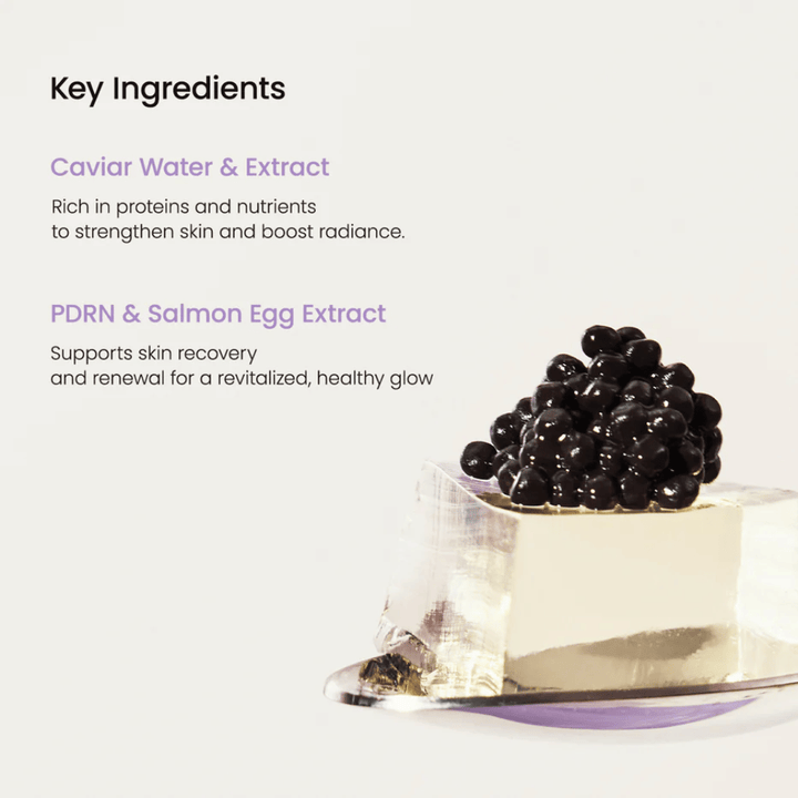 Ny gelbasert Sheet mask fra Biodance – Rejuvenating Caviar PDRN Real Deep Mask som revitaliserer huden og styrker hudbarrieren