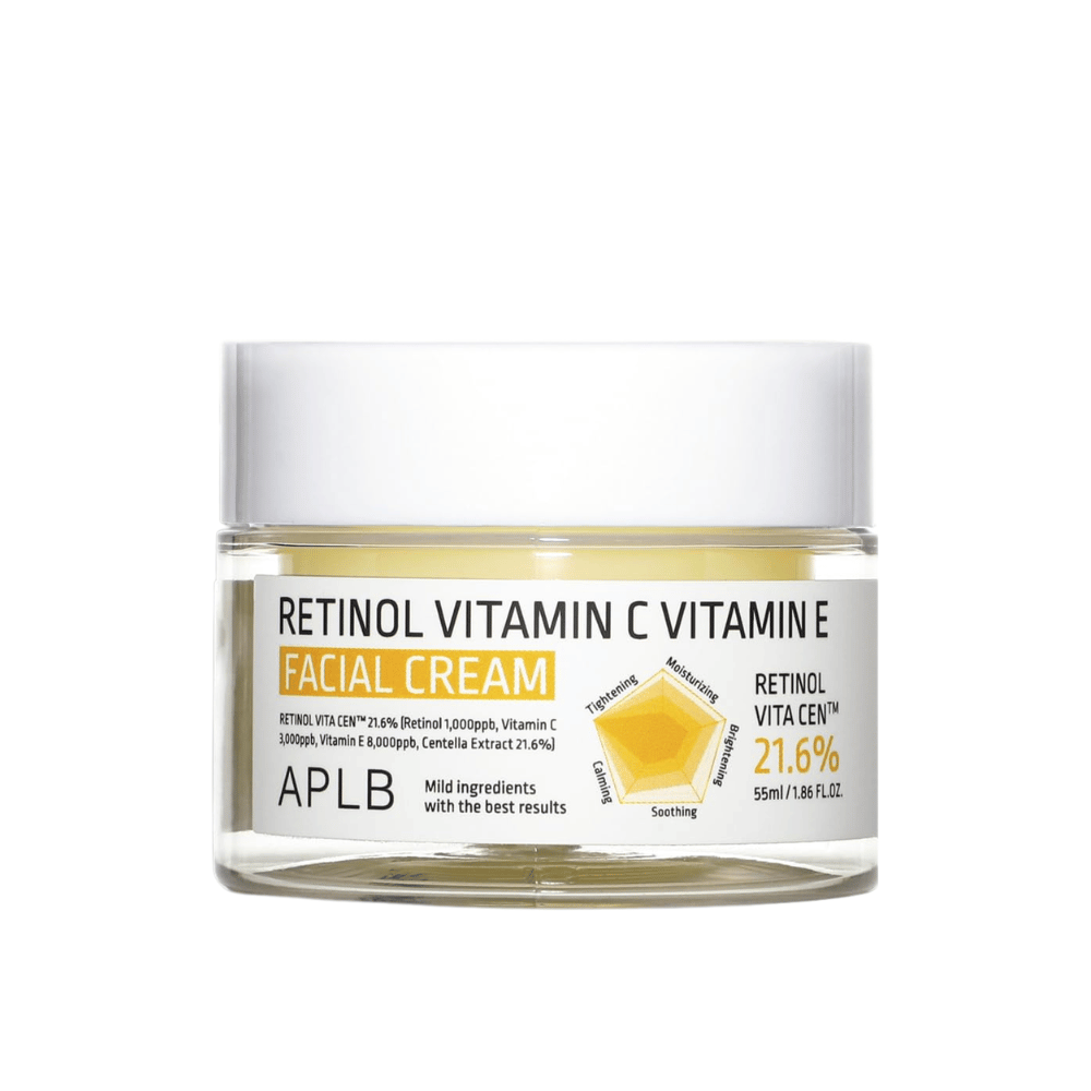 APLB Retinol Vitamin C Vitamin E Facial Cream 55 ml produktbilde mot hvit bakgrunn