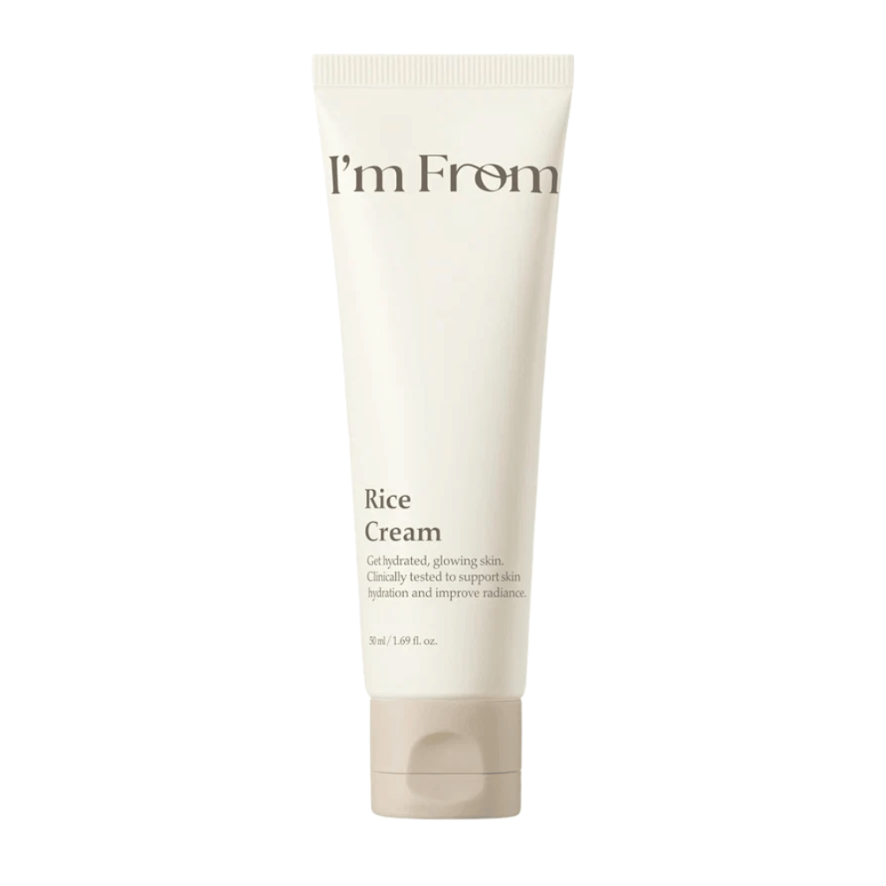 I'm From Rice Cream 50 ml fuktighetsgivende ansiktskrem med risekstrakt for glød og en sterk hudbarriere