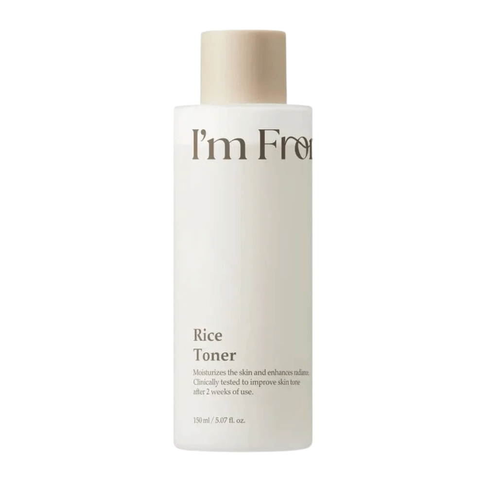 I'm From Rice Toner 150 ml fuktgivende ansiktsvann med 77,78 % risekstrakt for glow