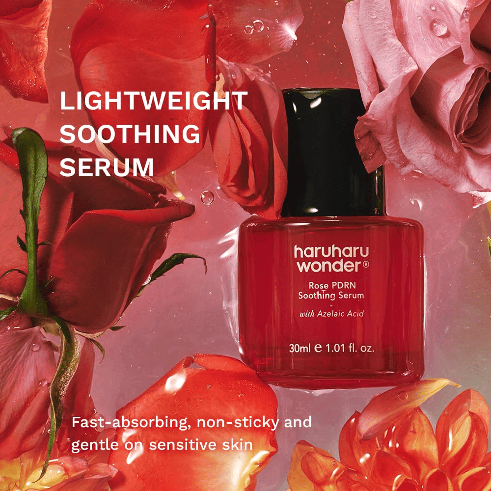 Haruharu Wonder Rose PDRN Soothing Serum – lett og beroligende serum for sensitiv hud