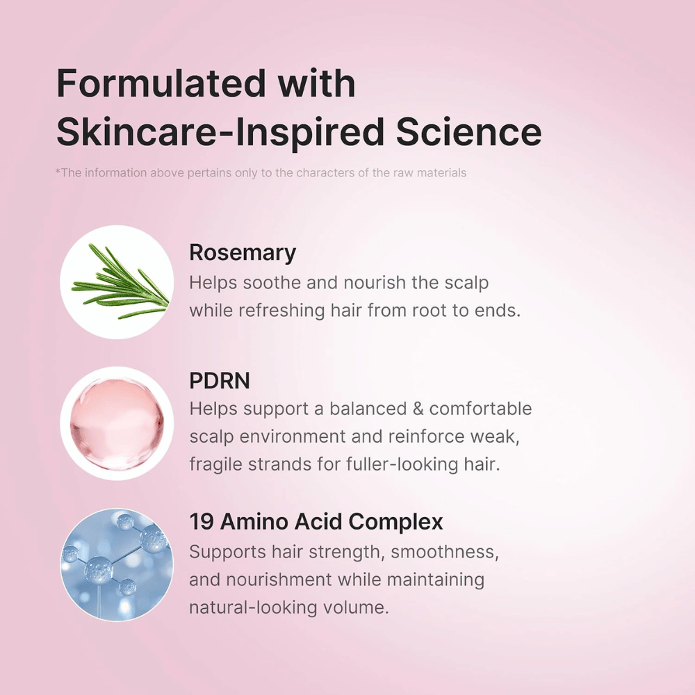 Medicube Rosemary PDRN Hair & Scalp Conditioner for tørt, krusete og skadet hår med styrkende og volumgivende effekt
