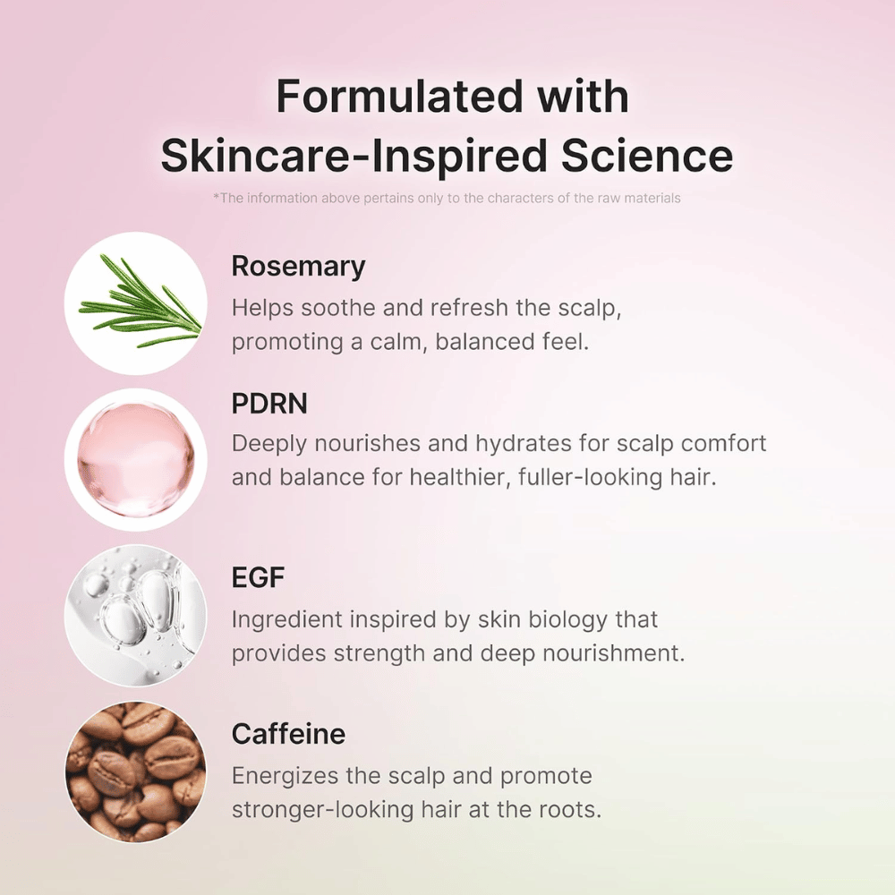 Medicube Rosemary PDRN Scalp Serum – rosmarin, PDRN, EGF og koffein for hodebunnspleie