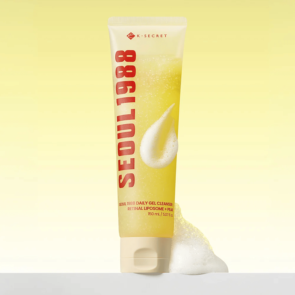 K-SECRET SEOUL 1988 Daily Gel Cleanser – skummende ansiktsrens med retinal og pære