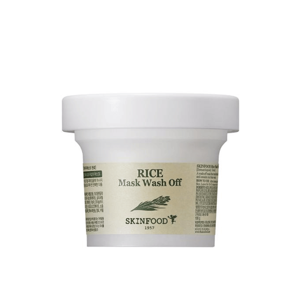 SKINFOOD's Rice Mask Wash Off 120g er en hudkrem laget med ris.