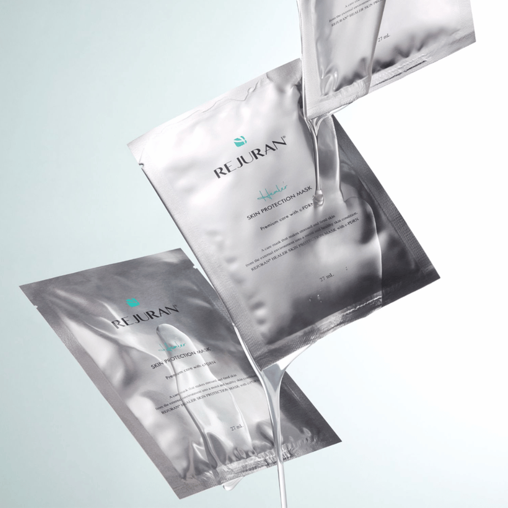 REJURAN Skin Protection Mask – koreanske sheet masks med c-PDRN og fuktighetsgivende serum.