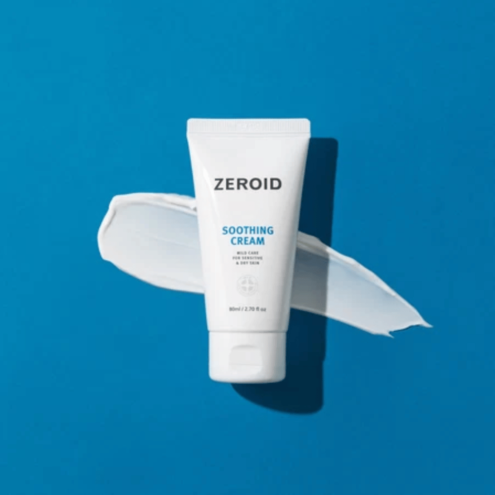 ZEROID Soothing Cream med barriestyrkende og fuktighetsgivende egenskaper for sensitiv hud