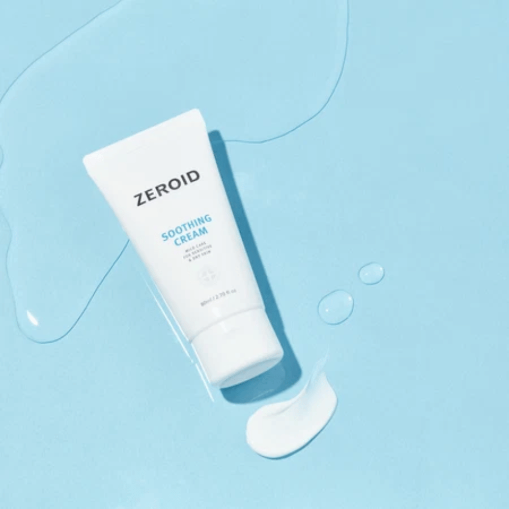 ZEROID Soothing Cream med beroligende og fuktighetsgivende formel for sensitiv og tørr hud