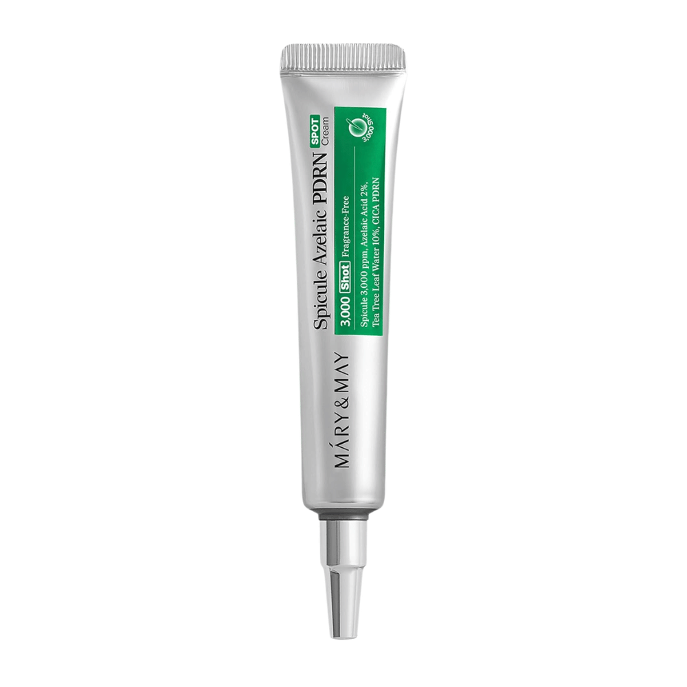 Mary&May Spicule Azelaic PDRN Spot Cream – produktbilde av punktkrem med azelainsyre og PDRN