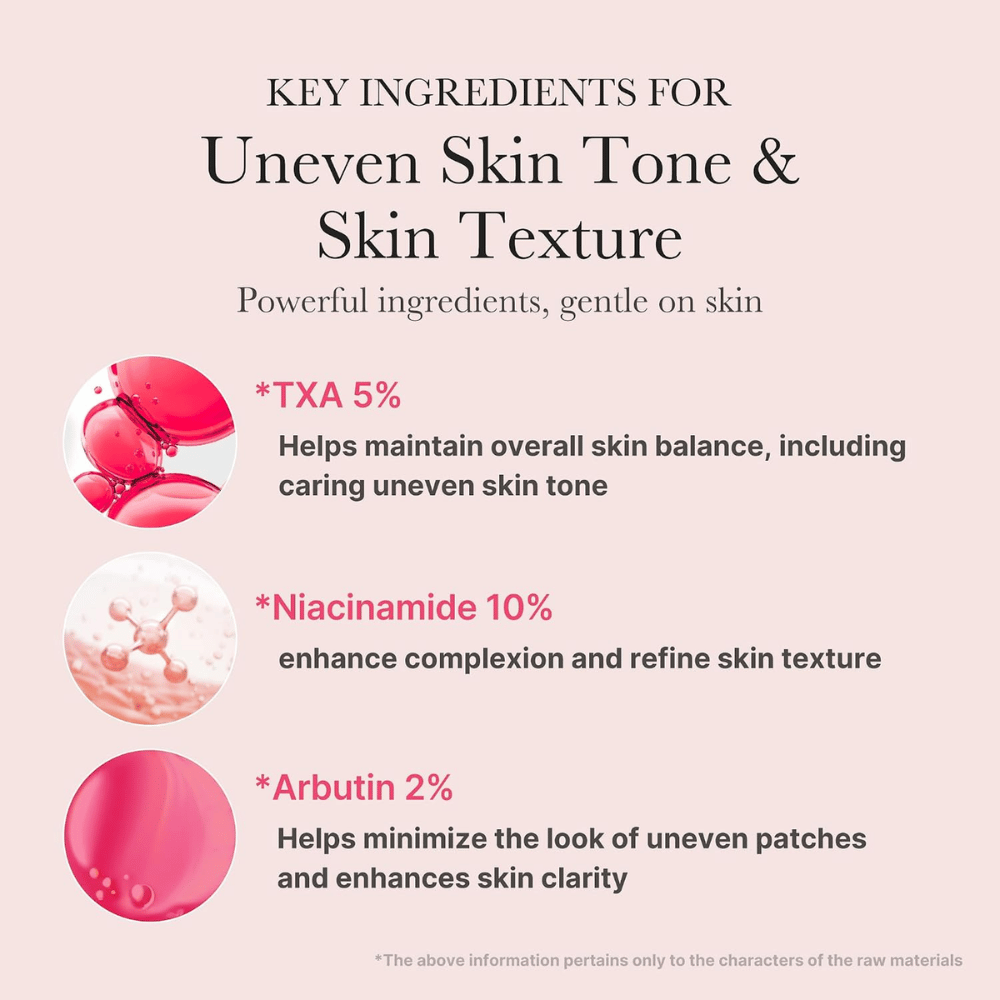 2. Medicube TXA Niacinamide 15 Serum – med 5 % traneksamsyre, 10 % niacinamid og 2 % arbutin for ujevn hudtone og pigmentflekker