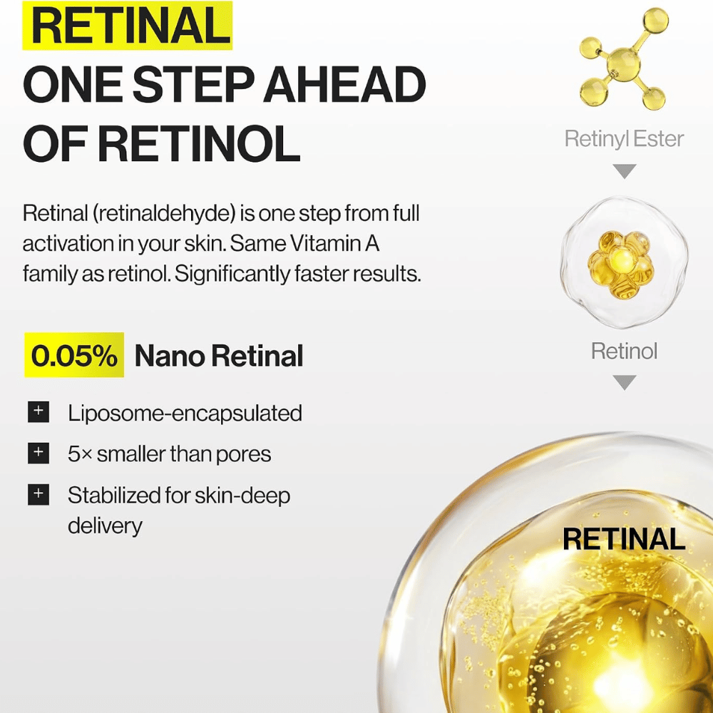Celimax The Vita-A Retinal Shot Tightening Dual Cream – retinal 0,05 % i nanoinnkapslet formel