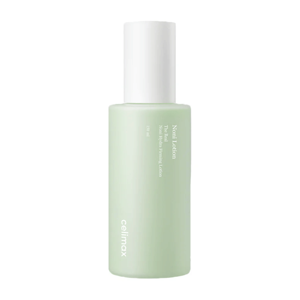 Celimax The Real Noni Hydra Firming Lotion er en fuktighetsgivende lotion som strammer opp huden. Beriket med Noni-ekstrakt og nærende ingredienser, hjelper den til å forbedre hudens elastisitet og gir en frisk følelse. Perfekt for daglig bruk for en smidig og strålende hud!
