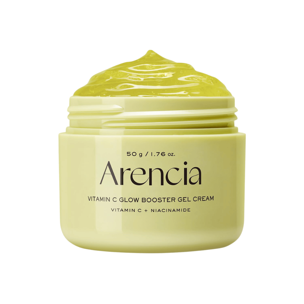Arencia Vitamin C Glow Booster Gel Cream 50 g – fuktighetsgivende vitamin C-gelkrem med niacinamid