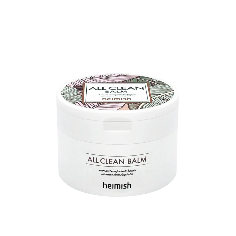 Heimish All Clean Balm 120ml – koreansk rensende balm som effektivt fjerner sminke, solkrem og urenheter samtidig som den fukter huden.