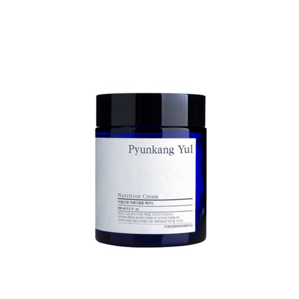 En boks Pyunkang Yul Nutrition Cream 100ml på hvit bakgrunn.