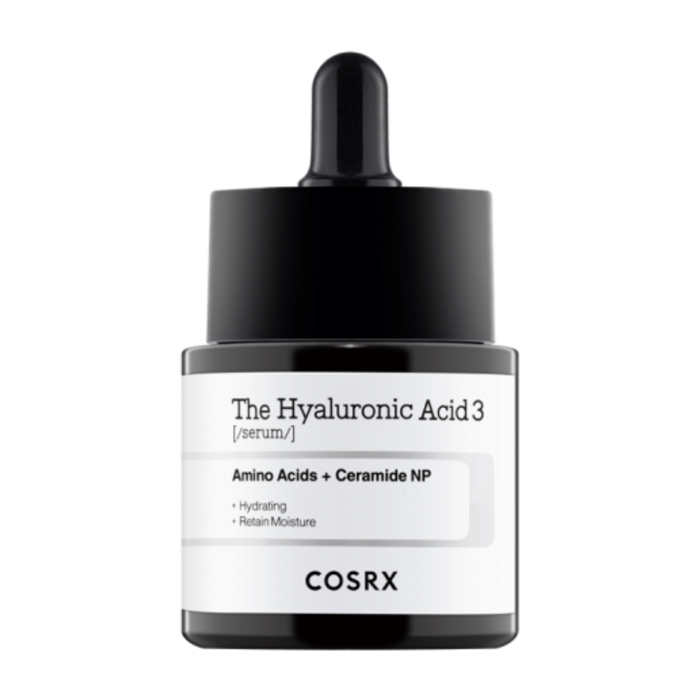 COSRX Hyaluronic Acid 3 Serum 20ml forsterker hudens fuktighetsbarriere.