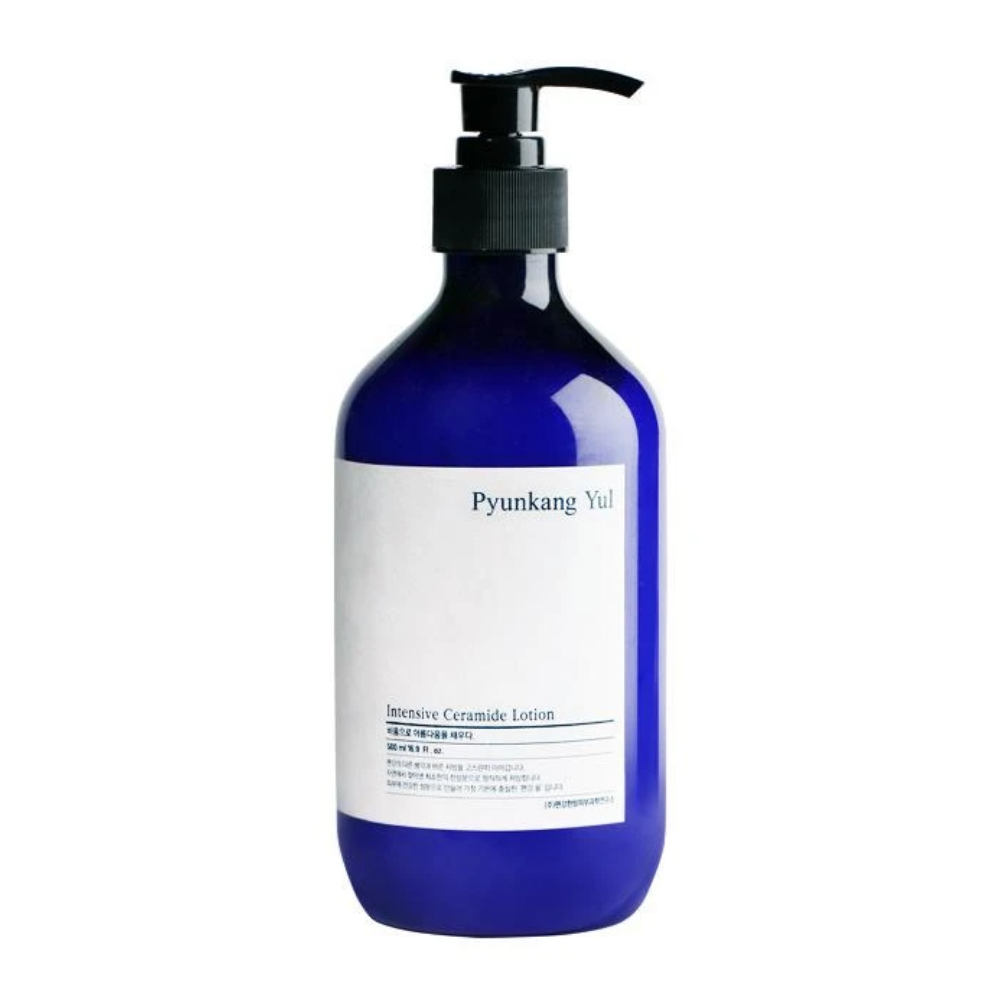 En flaske Pyunkang Yul Intensive Ceramide Lotion 500ml.