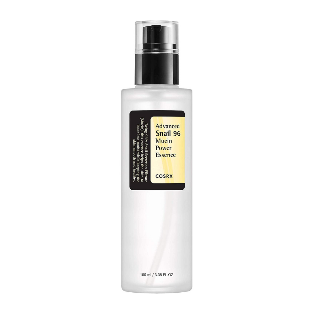 COSRX asiatisk kosmetikk med Advanced Snail 96 Mucin Power Essence 100ml for koreansk hudpleie.
