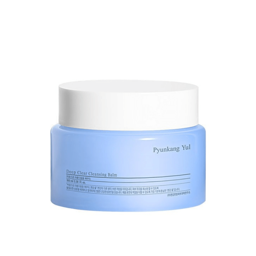En boks Pyunkang Yul Deep Clear Cleansing Balm 100ml på hvit bakgrunn.